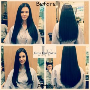 Rebonding hair deals